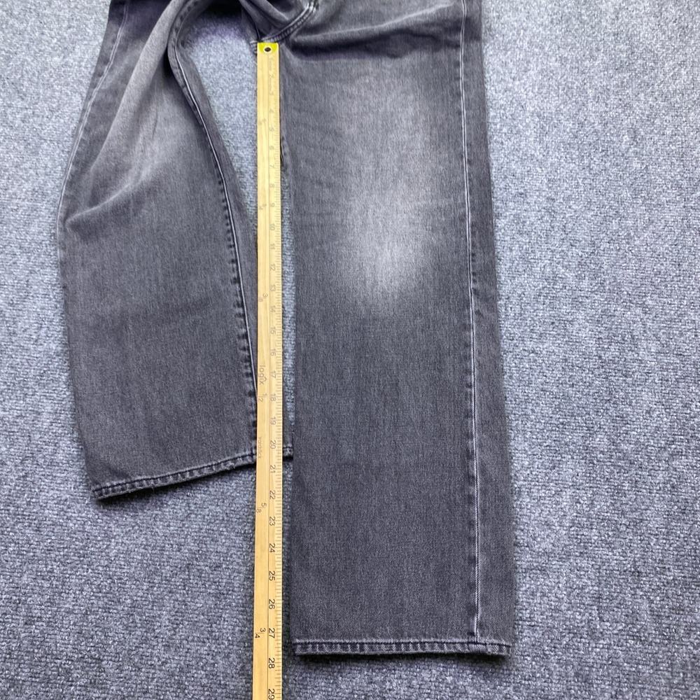 G-Star Raw Tedie Ultra High Straight Jeans Grey Faded Black Sz 26 Grunge Western - Picture 3 of 13